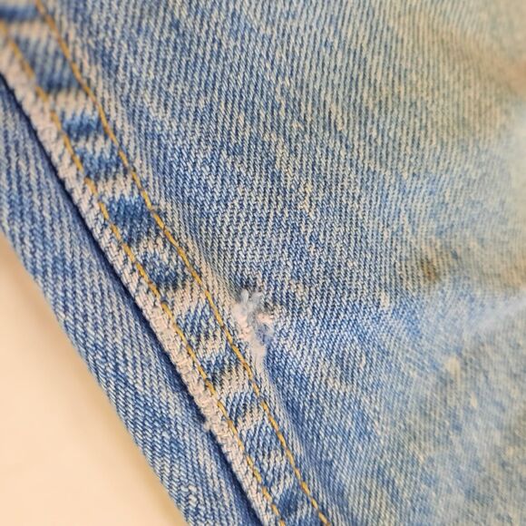 Guess Jeans Womens Blue High Rise Button Fly Georges Marciano Vintage 1990s - Picture 10 of 10